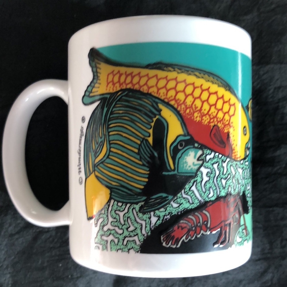 Wondermug Undersea Wonders Mugs in The Coral Reef color changing design
